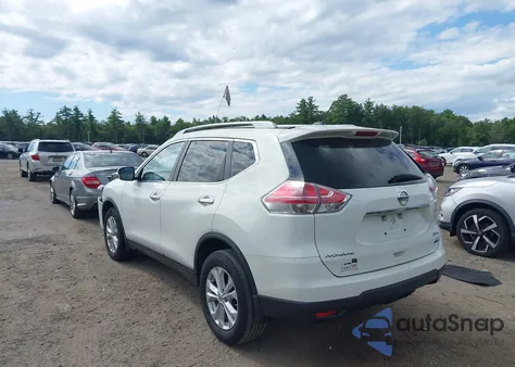 2014 Nissan Rogue S/Sl/Sv from USA, damaged, VIN 5N1AT2MV3EC813105